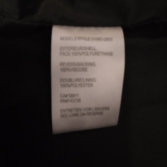 Tribal Biker Jacket Size Small with silver hardware, colour is navy blue - Picture 10 of 10